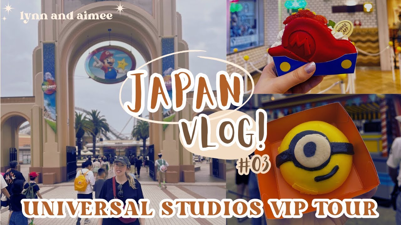 JAPAN VLOG 3 | Universal Studios VIP Tour