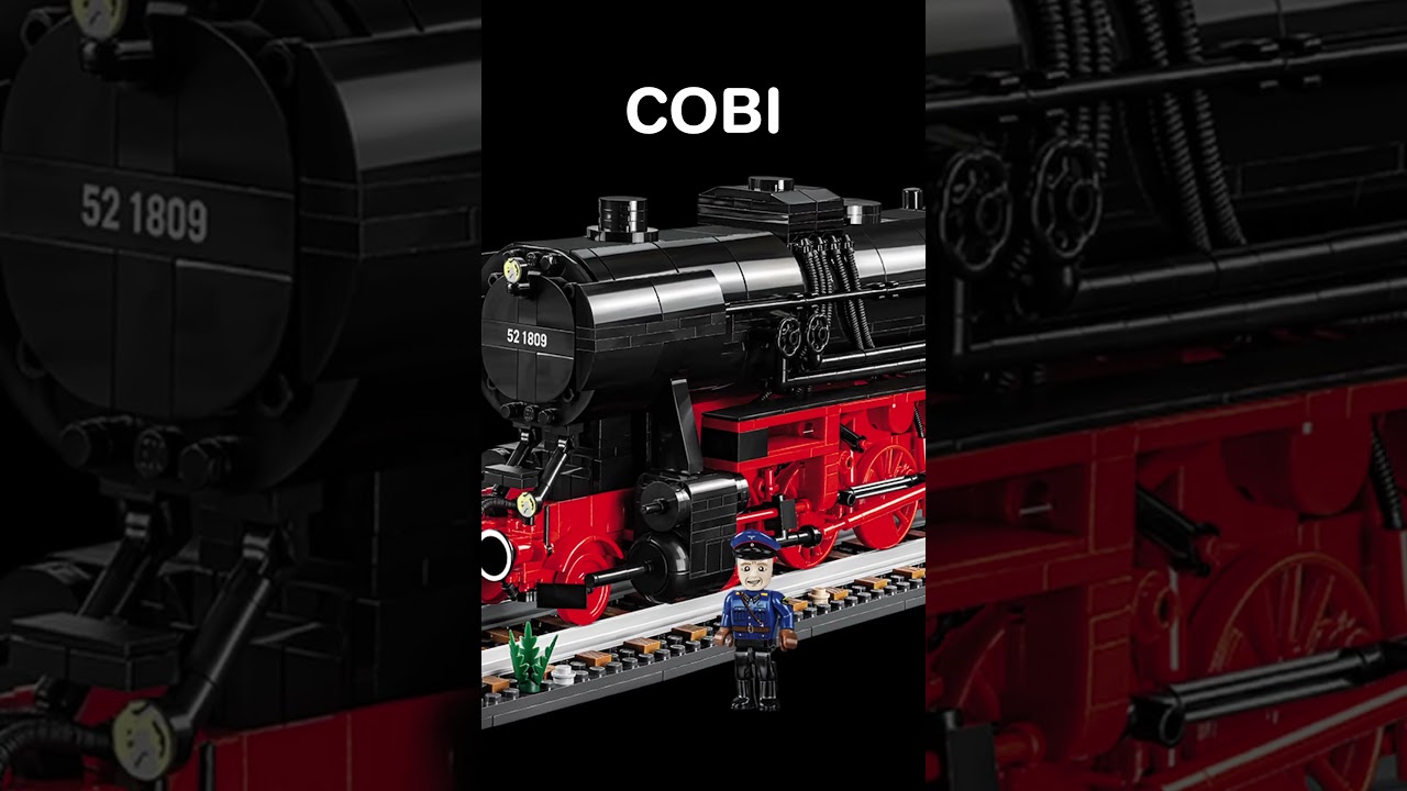 LEGO trains vs COBI trains #lego #cobi #shorts