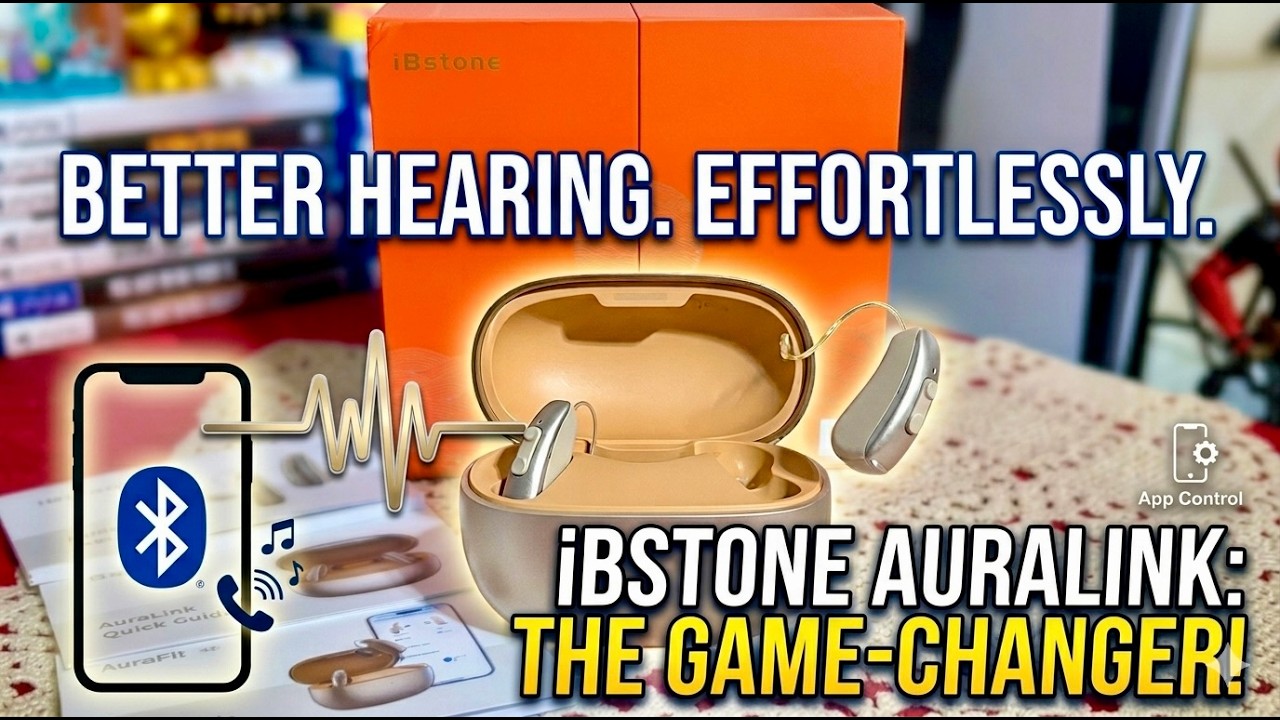 Слуховые аппараты iBstone AuraLink Bluetooth / Наконец-то! Слуховые аппараты, которые ДЕЙСТВИТЕЛЬ...