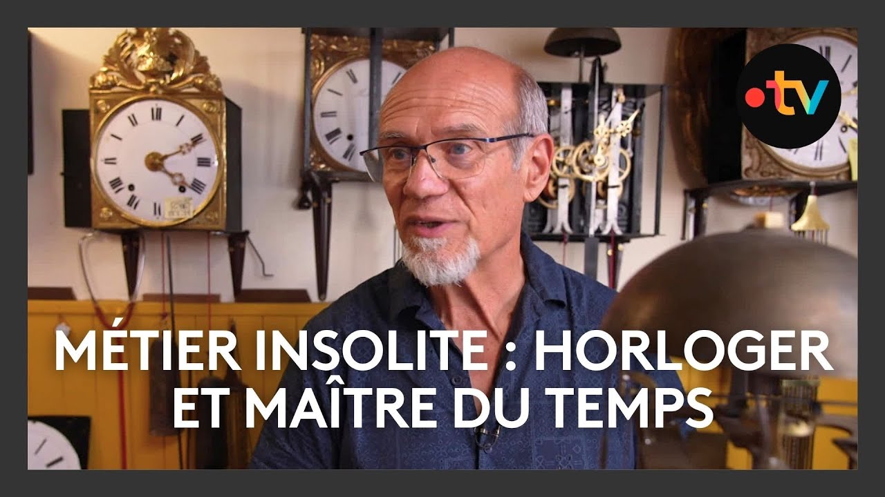 Métier insolite : artisan horloger et maître du temps