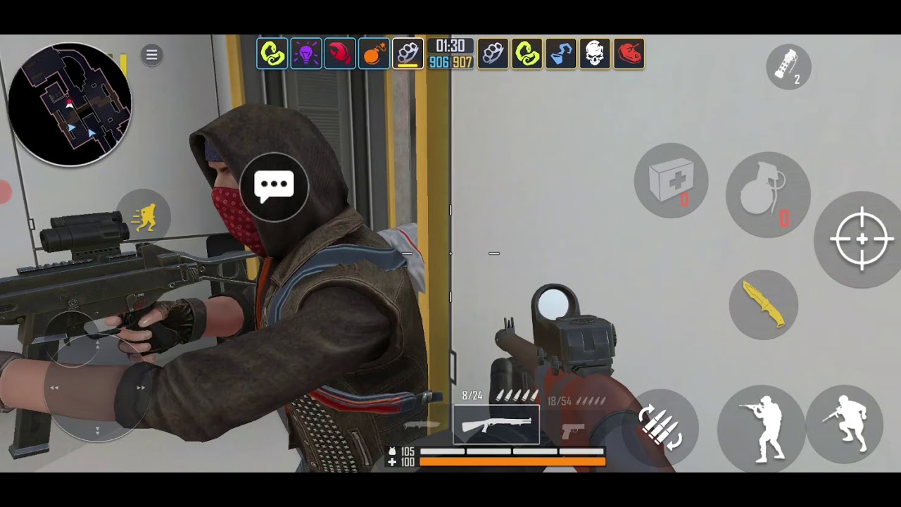 Fire strike online - Android/ios gameplay shotgun Remington model 870