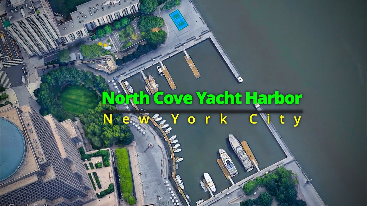 North Cove Yacht Harbor, Manhattan, New York City, USA