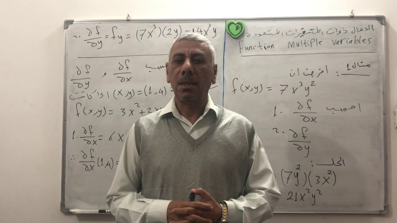 الدوال ذوات المتغيرين / 4