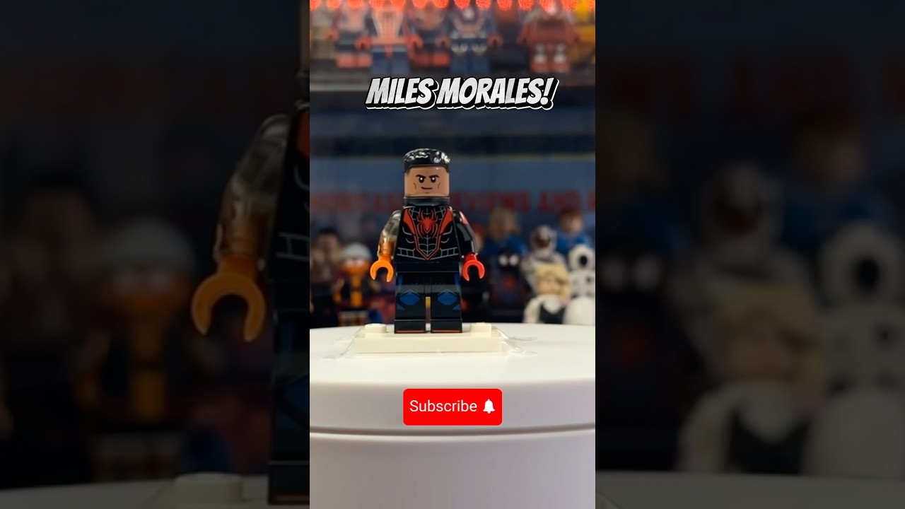 Я сделал LEGO МАЙЛЗА МОРАЛЕСА из Человека-паука для PS5! #шорты
