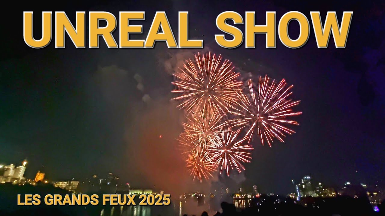 INSANE Japan Fireworks in Canada – Les Grands Feux 2025 from Kiweki Point