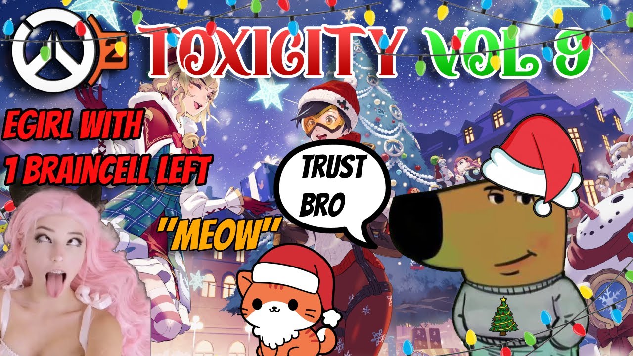 Overwatch 2 Toxicity Compilation 9 | I'm a Chill Guy now or am I?