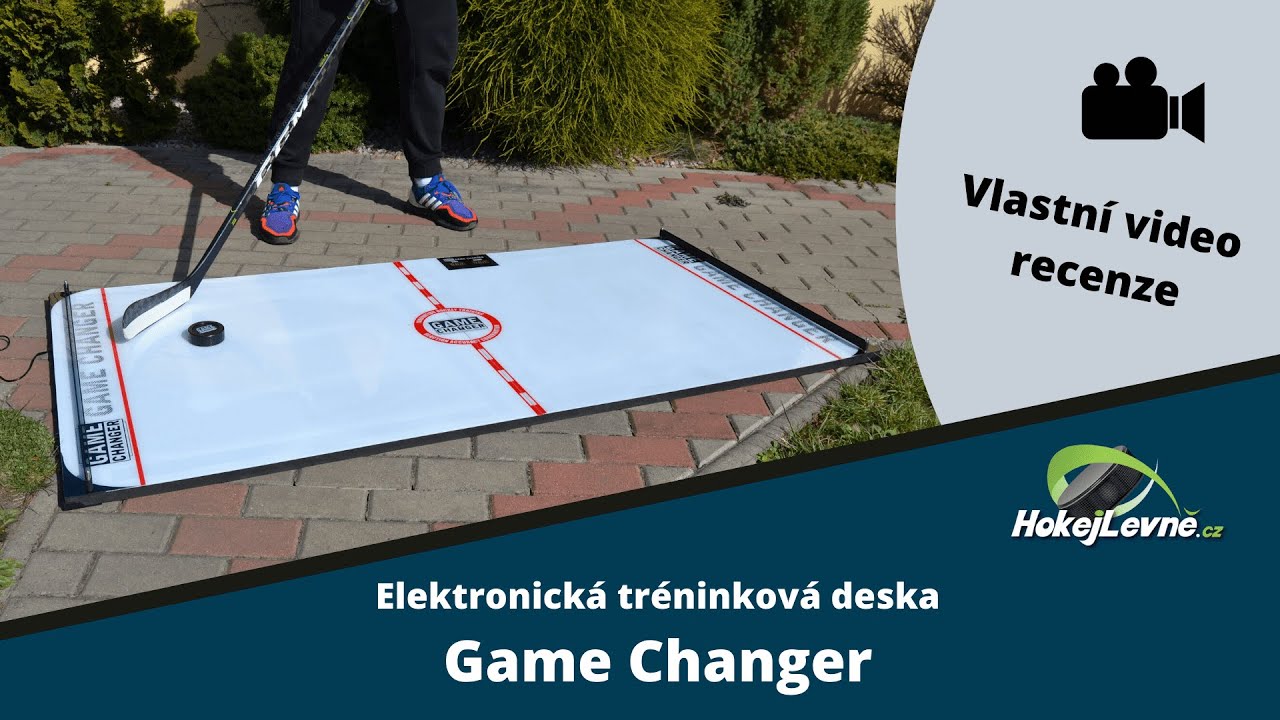 Elektronická tréninková deska Game Changer - Recenze HokejLevně.cz