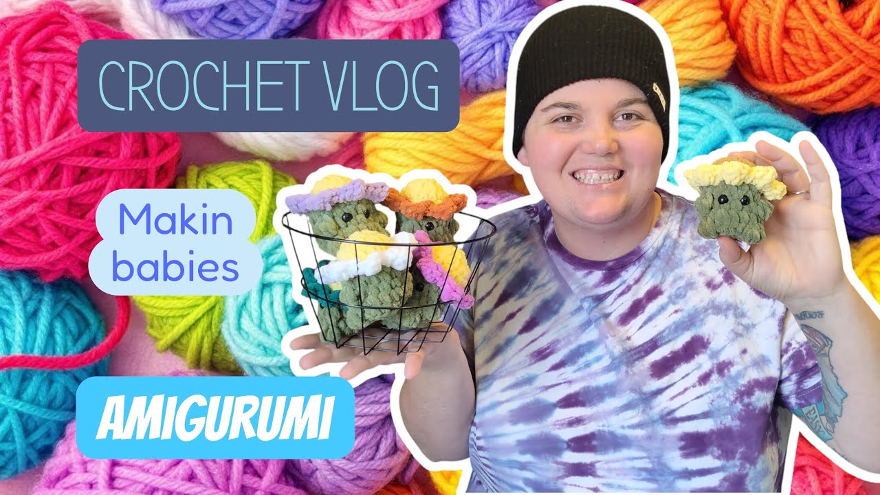 Crochet Vlog | New year New vlog! All the things 