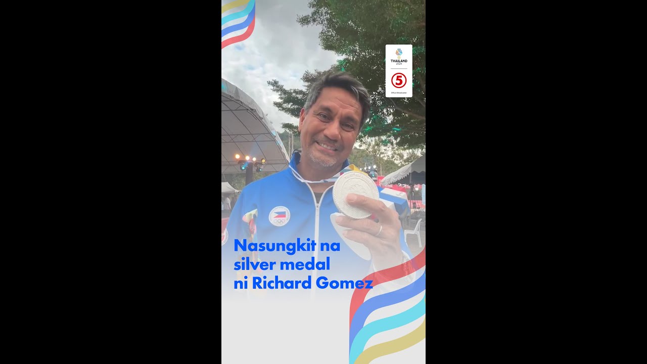 Richard Gomez, wagi ng silver medal sa sporting clays team event sa SEA Games