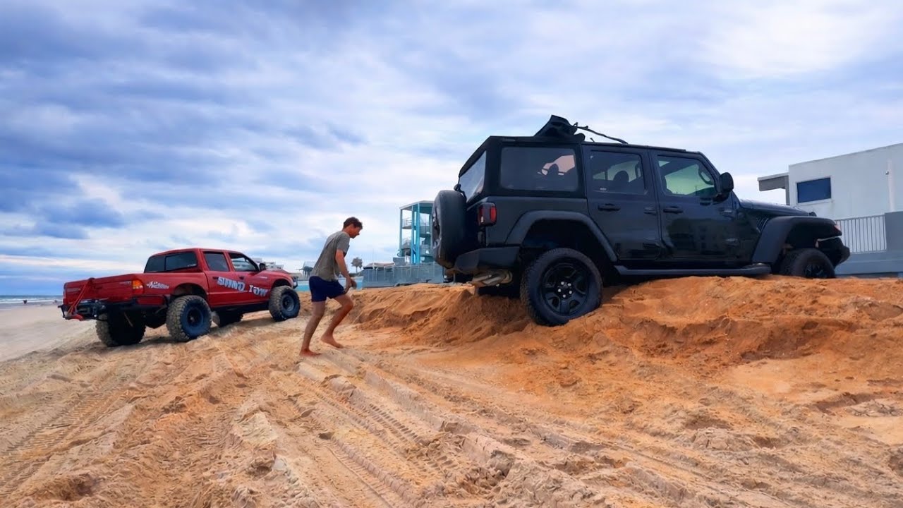 This Jeep Was On A GNARLY Edge!