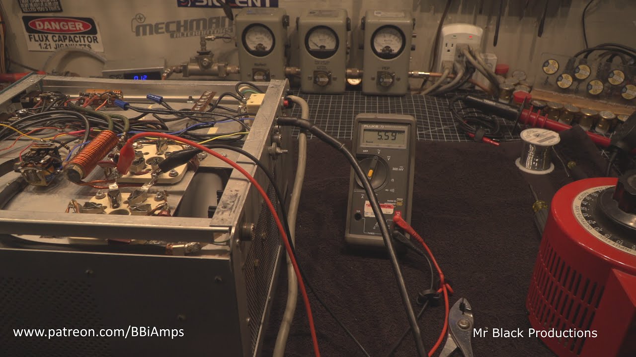 How to Check your Bias on a 3-500 tube amp