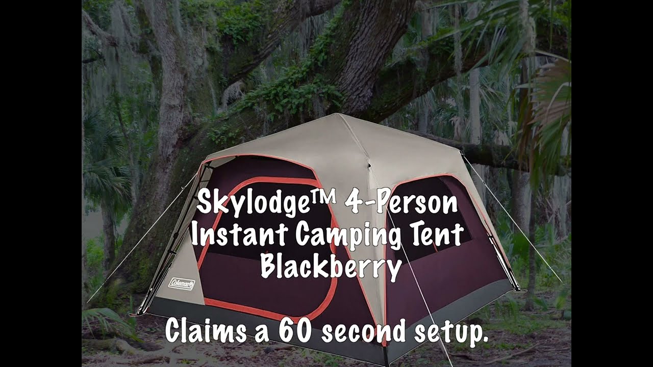 Coleman Skylodge 4 Person Instant Camping Tent