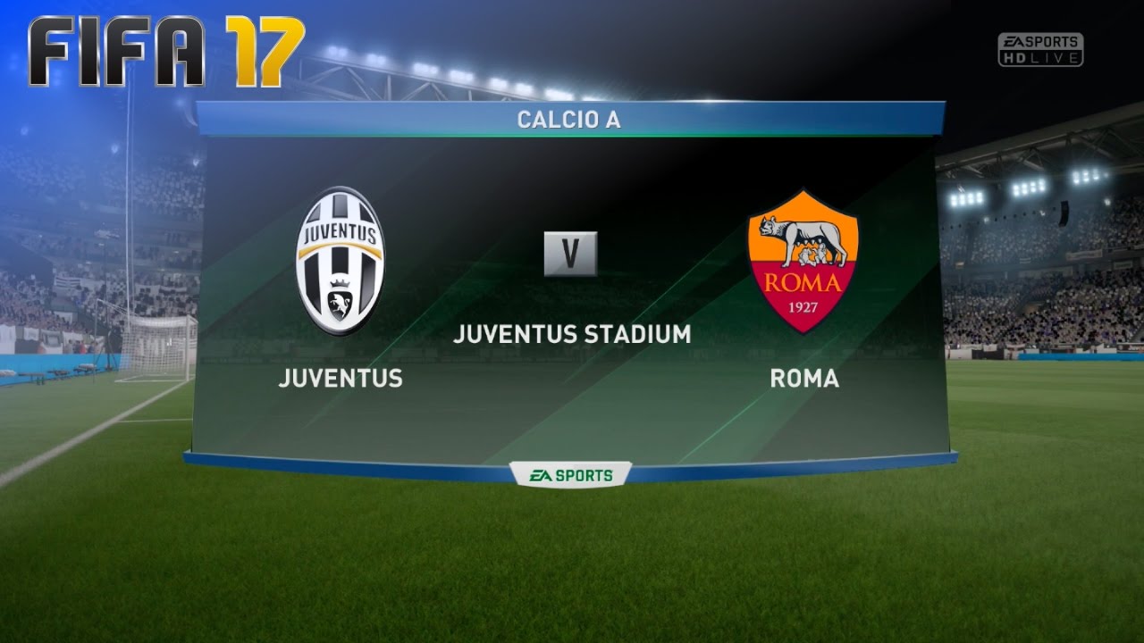 FIFA 17 - Juventus vs. AS Roma @ Juventus Stadium