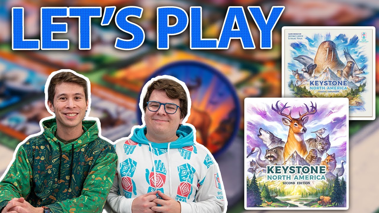 Keystone 2nd Edition | 2 Player Playthrough with Coastal Expansion