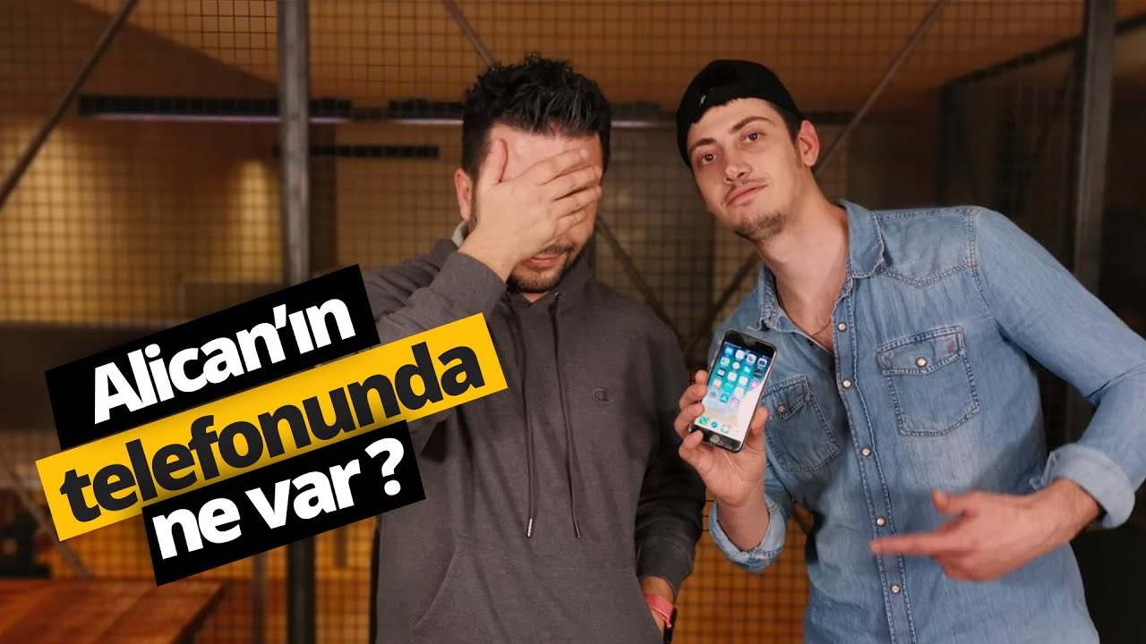 MASTERCHEF ALİCAN'IN TELEFONUNDA NE VAR?