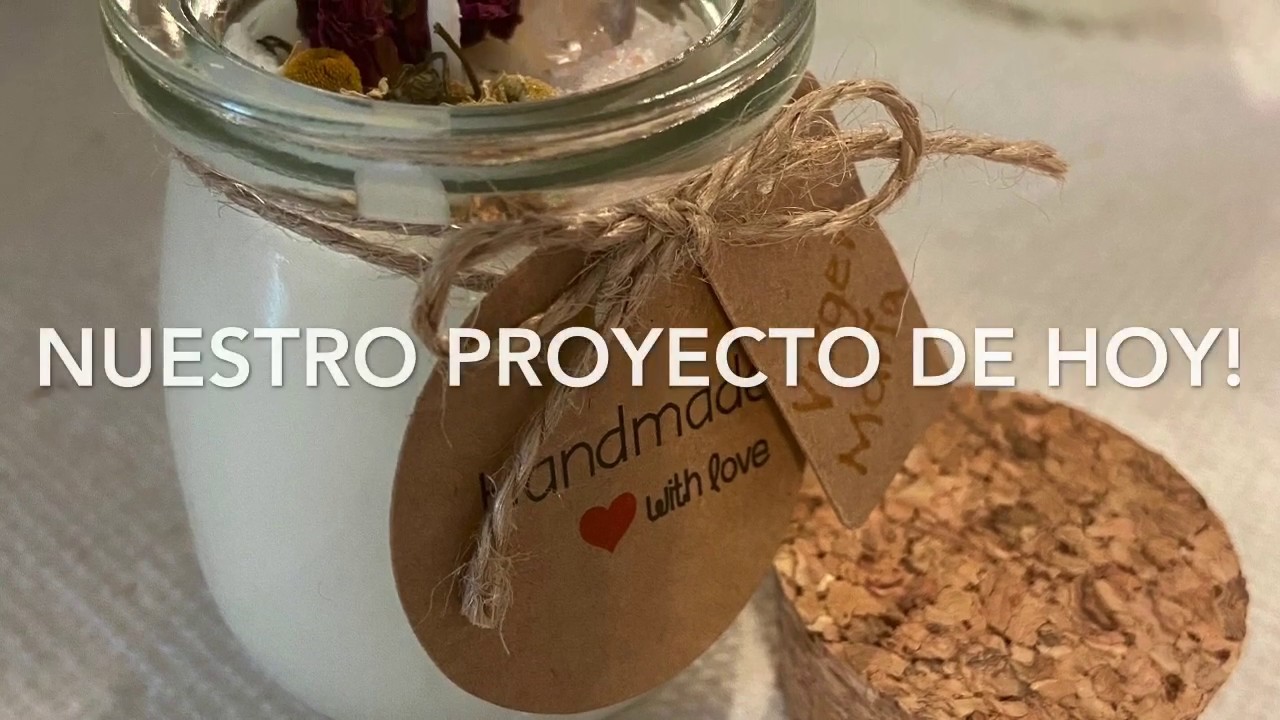 Velas de soya paso a paso para principiantes