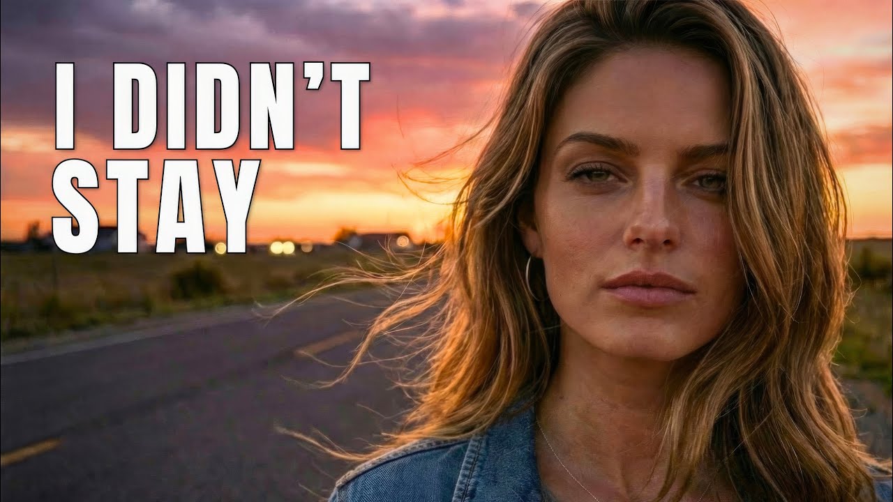 I Didn't Stay - Emberly Kincaid | Country Pop Lyric Video