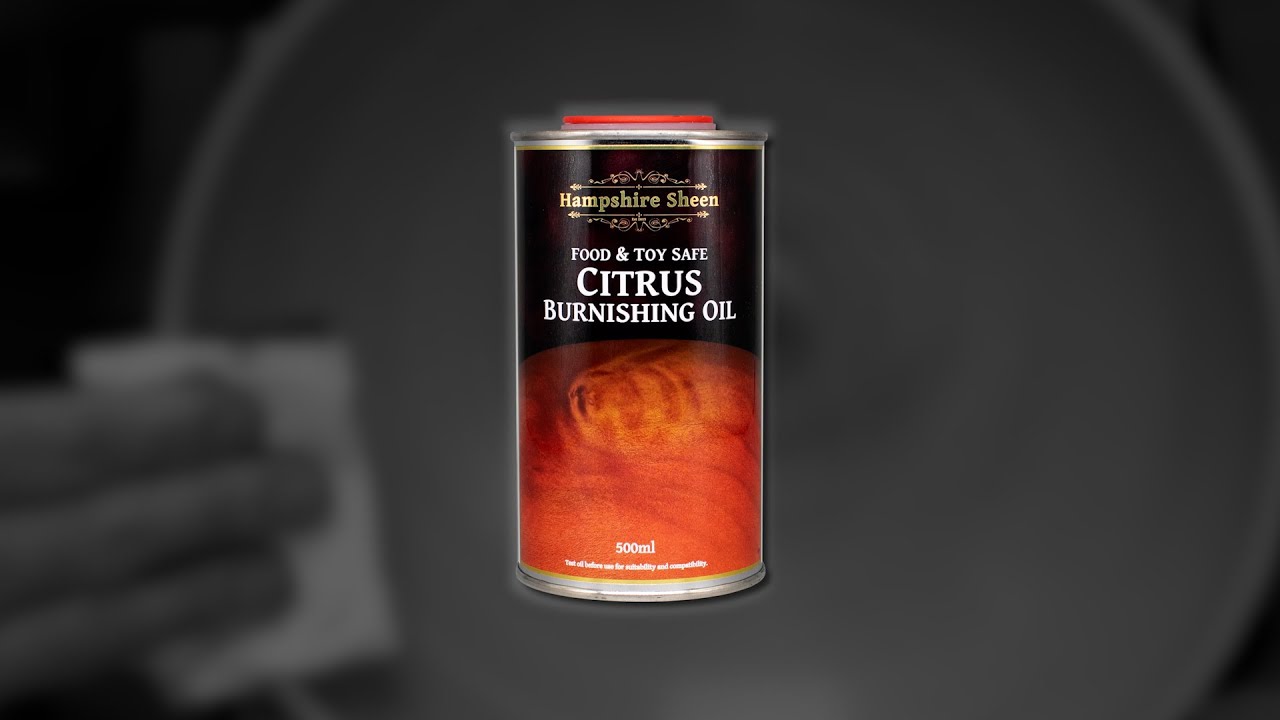 Hampshire Sheen Citrus Burnishing Oil - Two Minute Tutorial