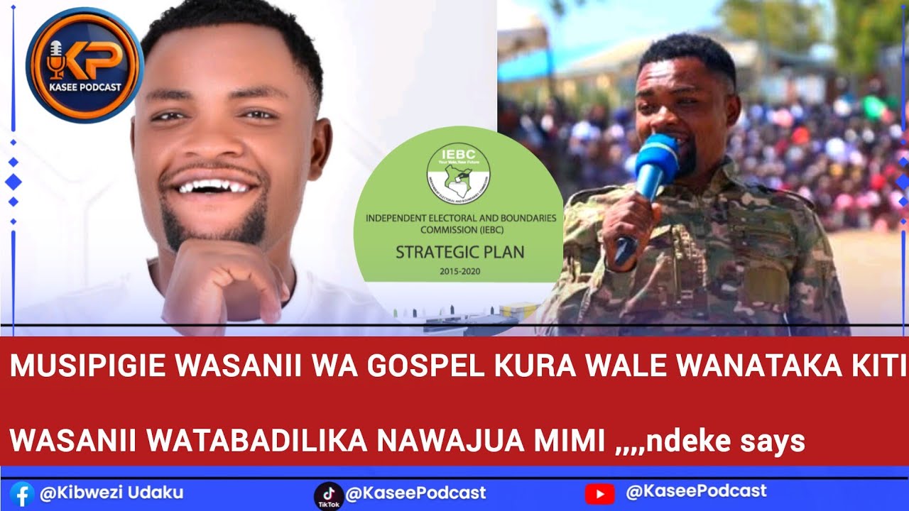 BREAKING NEWS ; MUSIPIGIE WASANII WA GOSPEL KURA WATABADILIKA NDEKE YA MUTHANGA WARNS KAMBA PEOPLE 