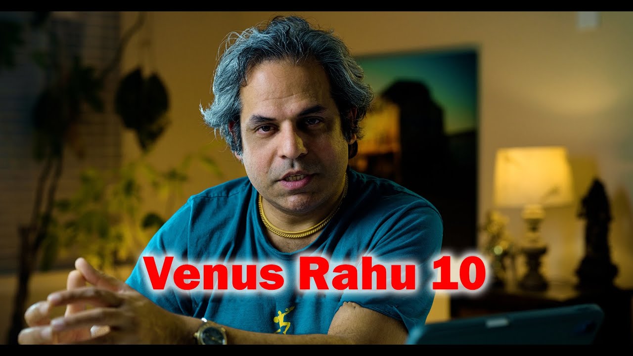 Venus Rahu conjunction in the 10th house in Vedic Astrology