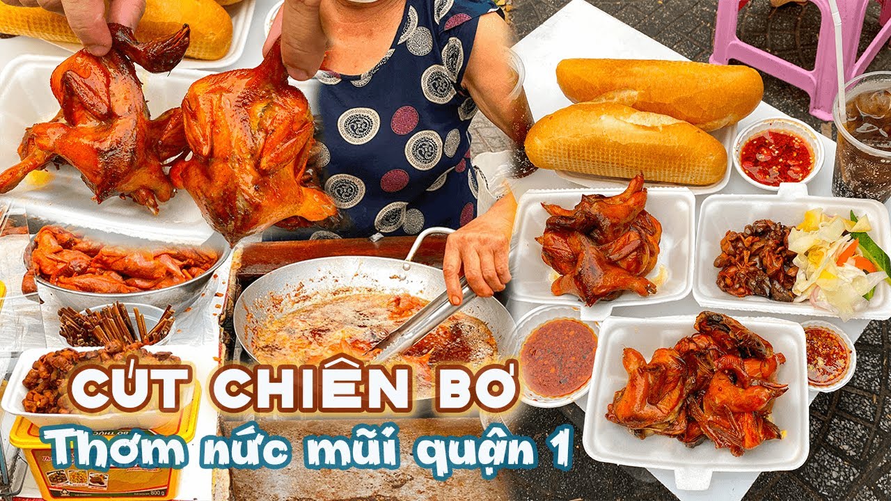 C&Uacute;T CHI&Ecirc;N BƠ vỉa h&egrave; thơm nức mũi, đ&ocirc;ng kh&aacute;ch hơn 30 năm nay T&Acirc;Y - TA đều m&ecirc; | Địa điểm ăn uống