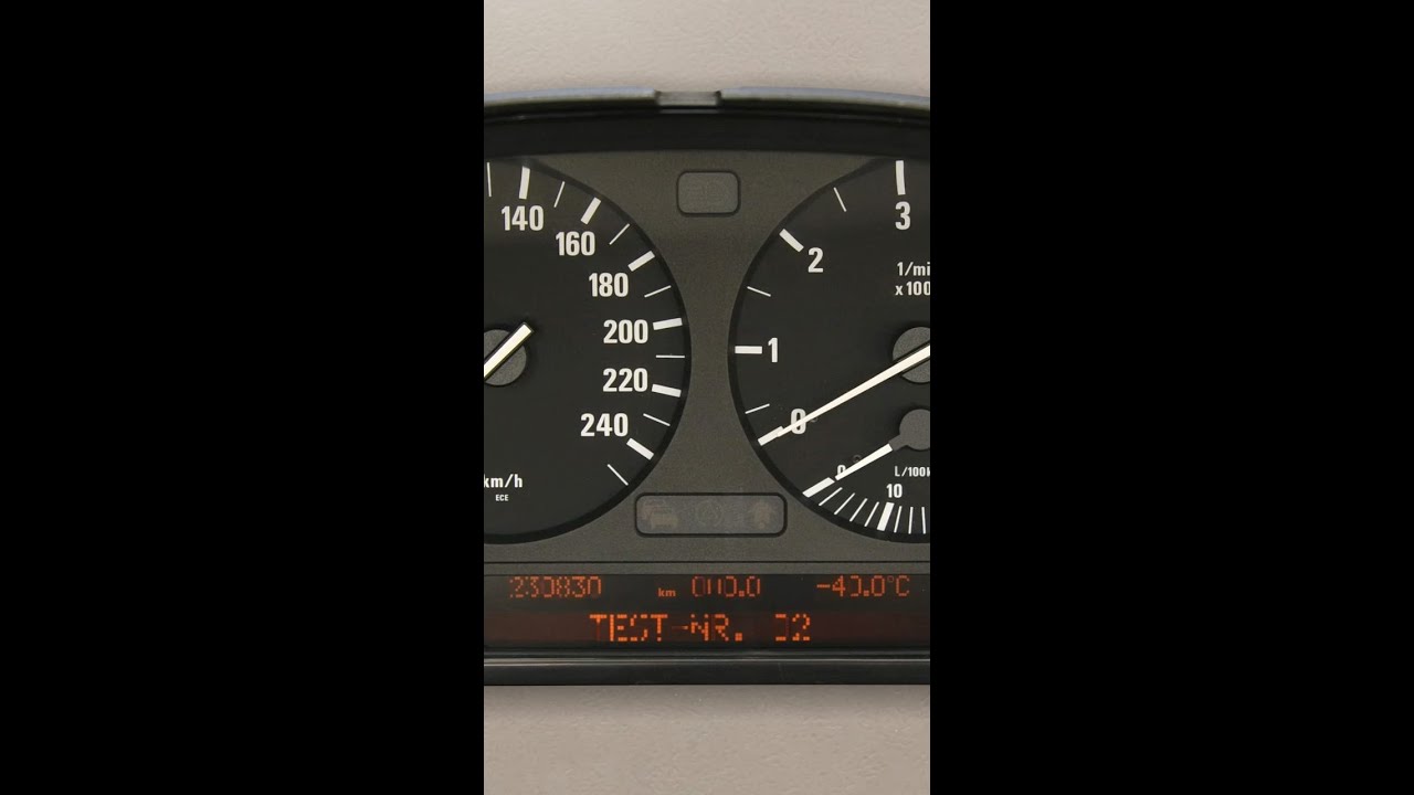#BMW E39, E53 and E38 speedometer obc LCD pixel repair #shorts