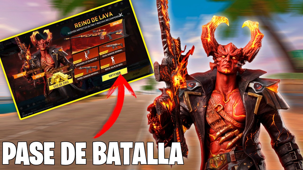 COMPRAMOS el NUEVO PASE DE LAVA y USAMOS la NUEVA HK416 en BLOOD STRIKE😱