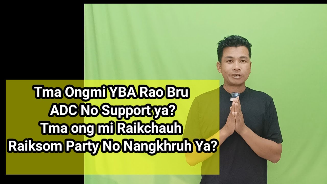 Bru ADC Saingmo Bru Rao Nangkhruh ya ni de klai//By GB Herbert Reang Bru 