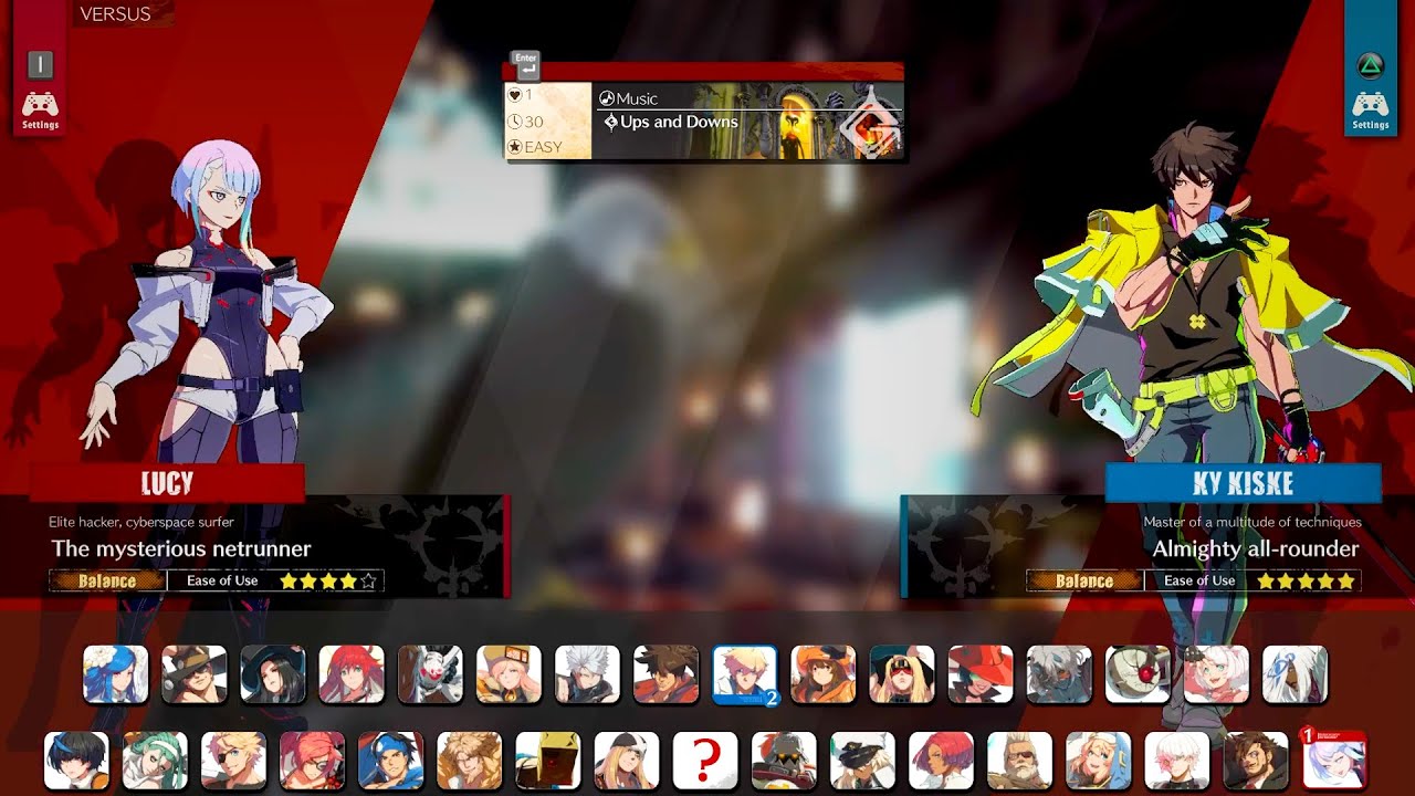 Guilty Gear Strive - Character Select Screen (Season 4)