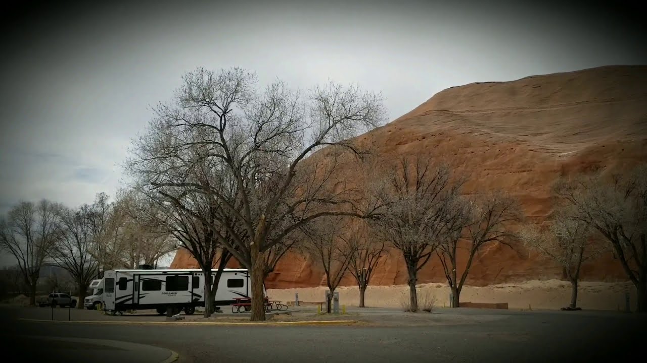 Red Rock Park Campground at Church Rock, New Mexico