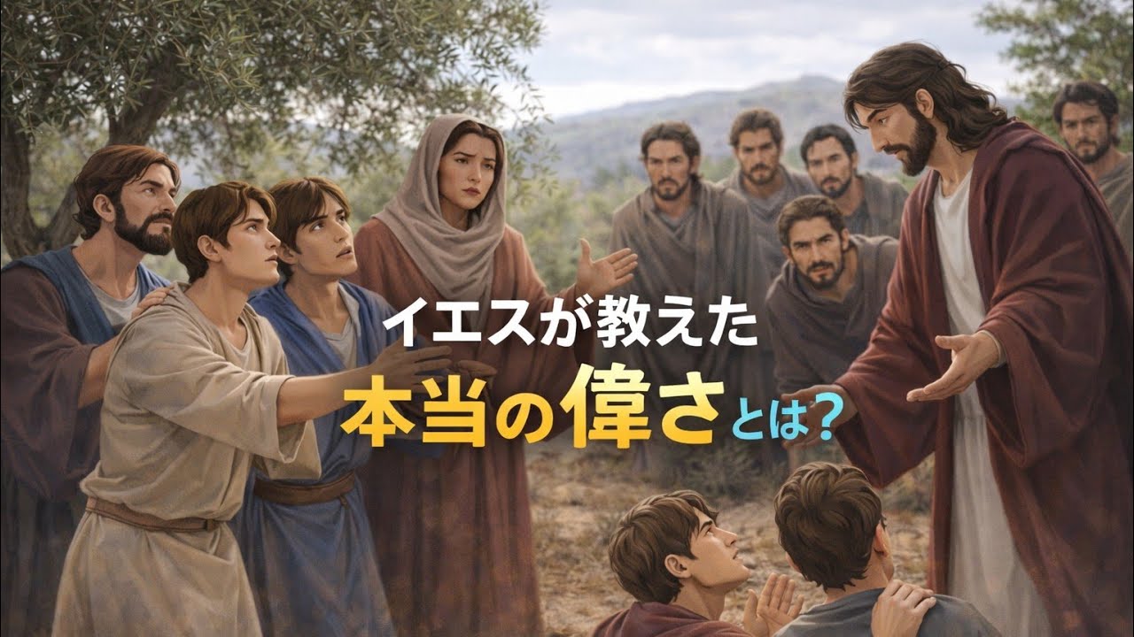 イエスの生涯#144 イエスが教えた本当の偉さとは？