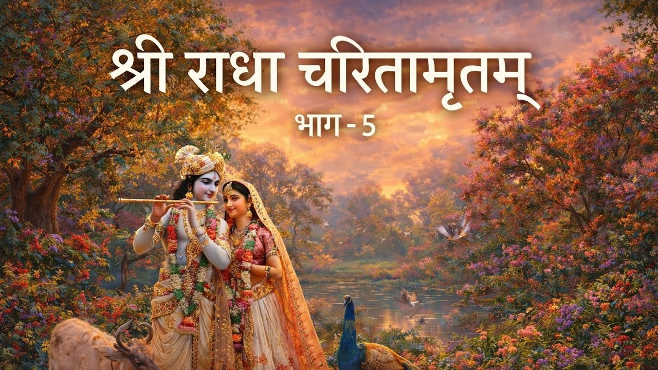 श्री राधा चरितामृतम् ..भाग 5 ✨️ब्रजमंडल देश दिखाओ रसिया ✨️ ✨️राधा रानी की अद्भुत लीला✨️