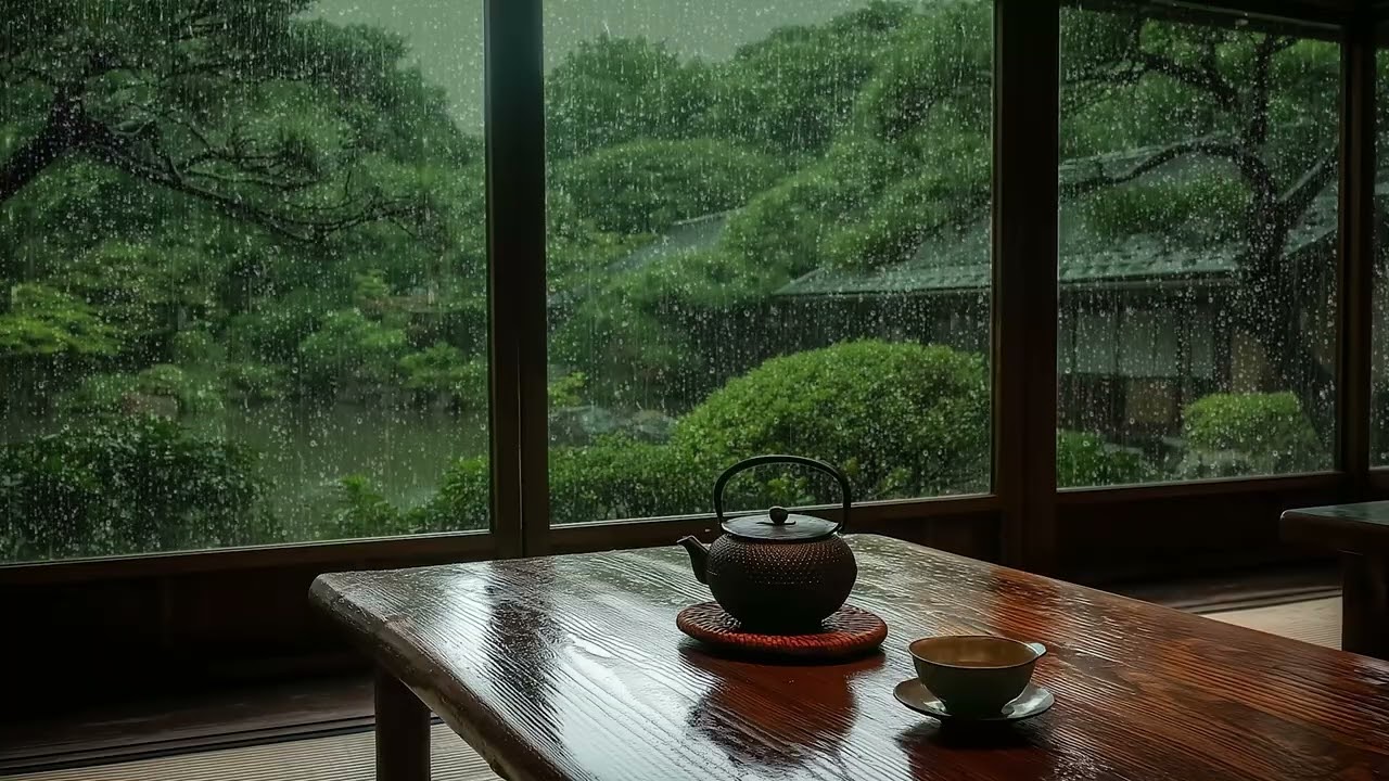 Soft Piano with Rain Sounds to Reduce Stress and Anxiety