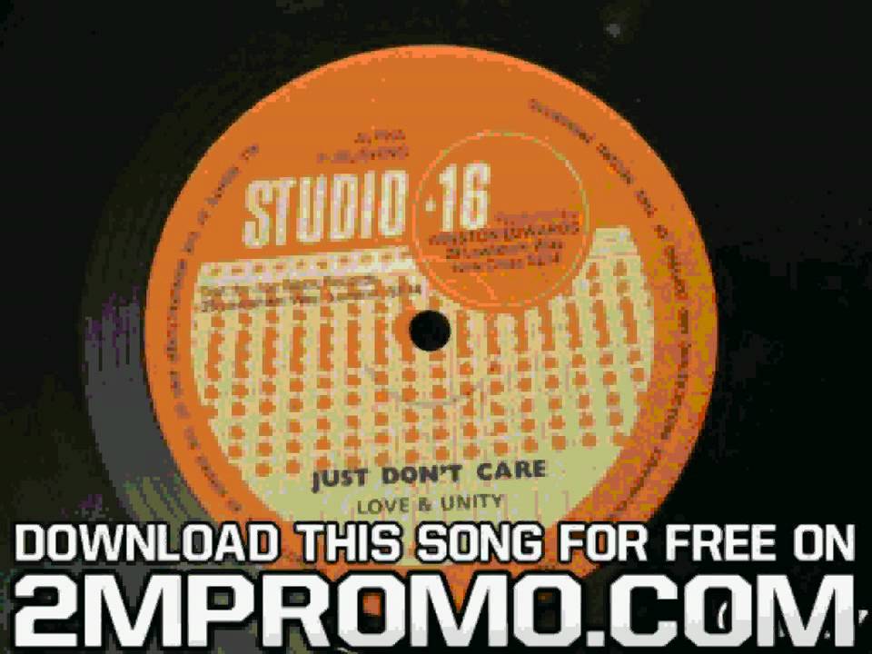 Love & Unity Studio 16 12 Inch WE N1 VLS Just Don't Care