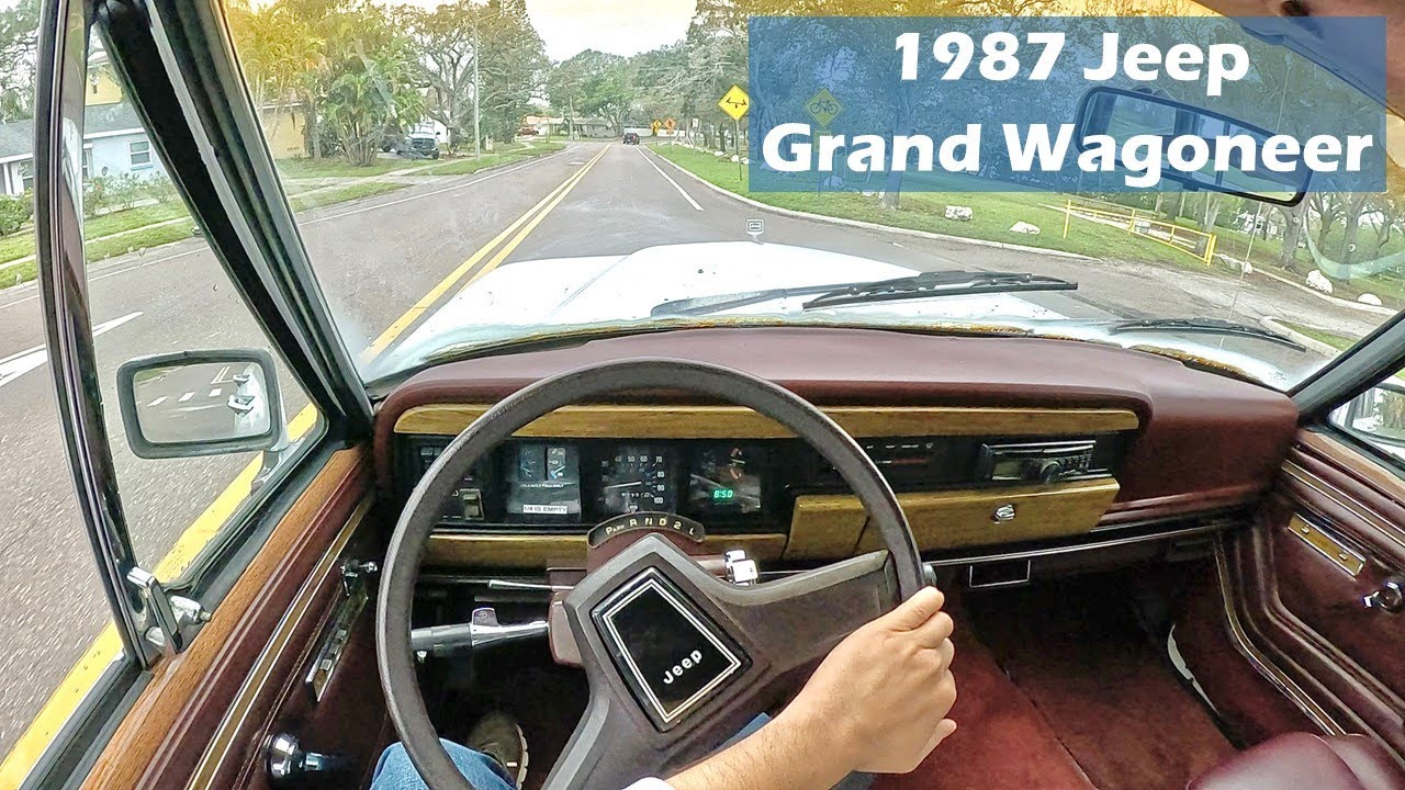 POV Drive (HD 4K) - 1987 Jeep Grand Wagoneer
