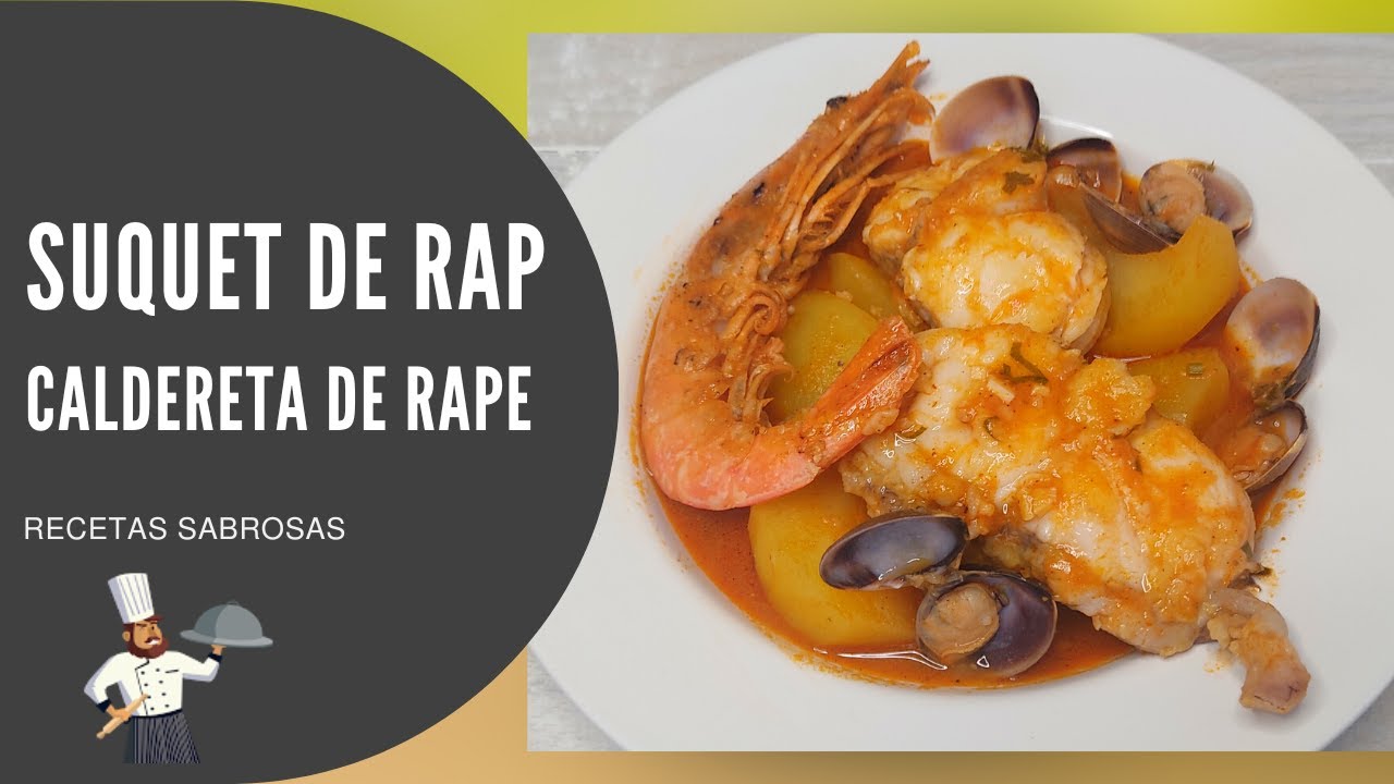 LA CALDERETA DE RAPE I MARISCOS QUE DEBES PROBAR 😱 SUQUET DE RAP I MARISC