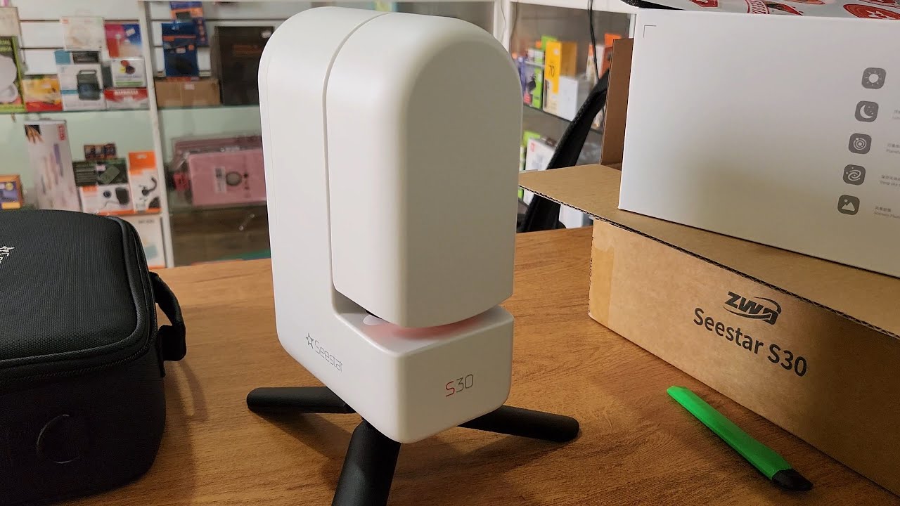 UNBOXING TELESCÓPIO INTELIGENTE SEESTAR S30 ZWO