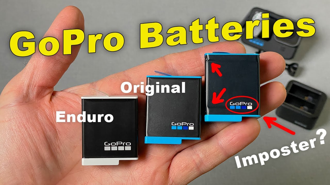 Here Are The BEST GoPro Batteries!! ENDURO, Original and Extra with DUAL CHARGER!!