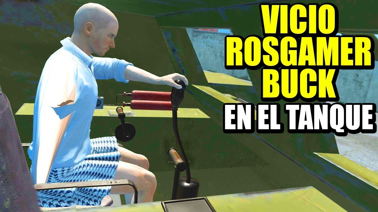 RISAS CON ROSGAMER, BUCK, VICIO... EN EL TANQUE - HAND SIMULATOR | Gameplay Español