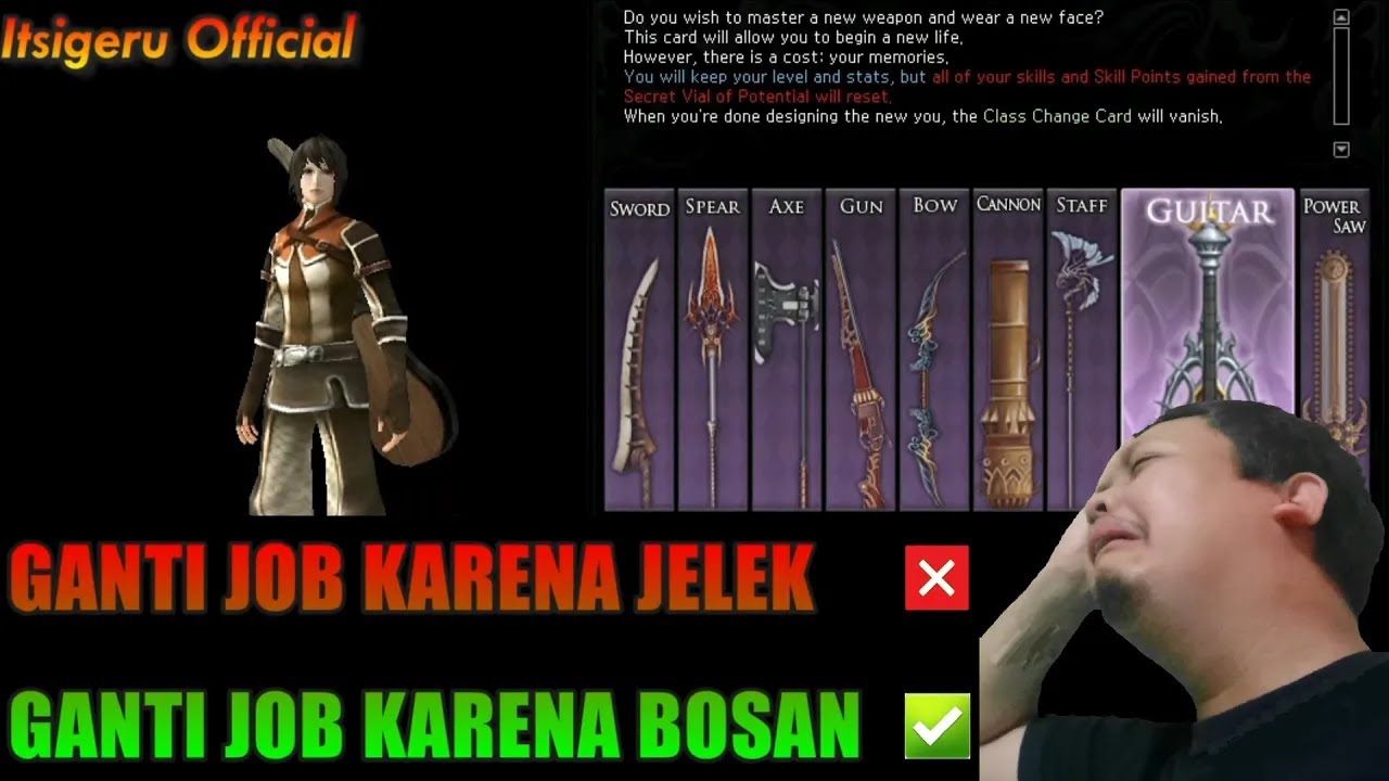 5 Alasan Player Atlantica Ganti Job / Class | Atlantica Online