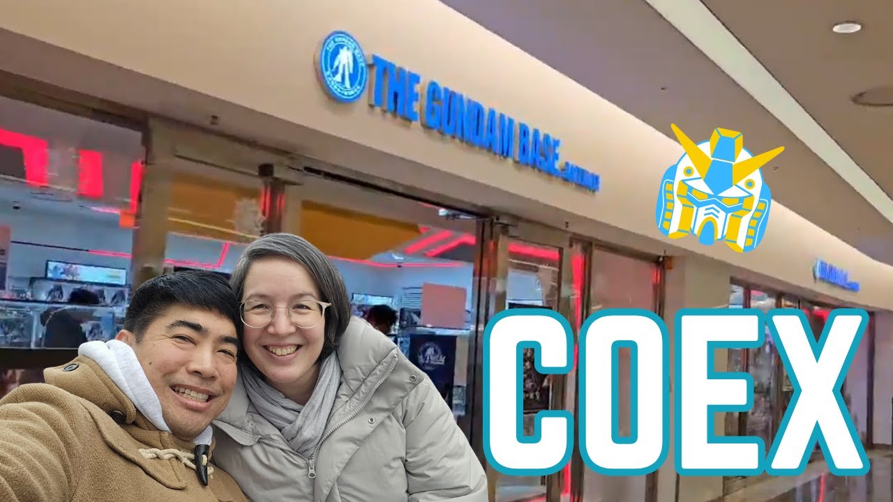 Discovering The Secret Gundam Base in Gangnam Seoul!