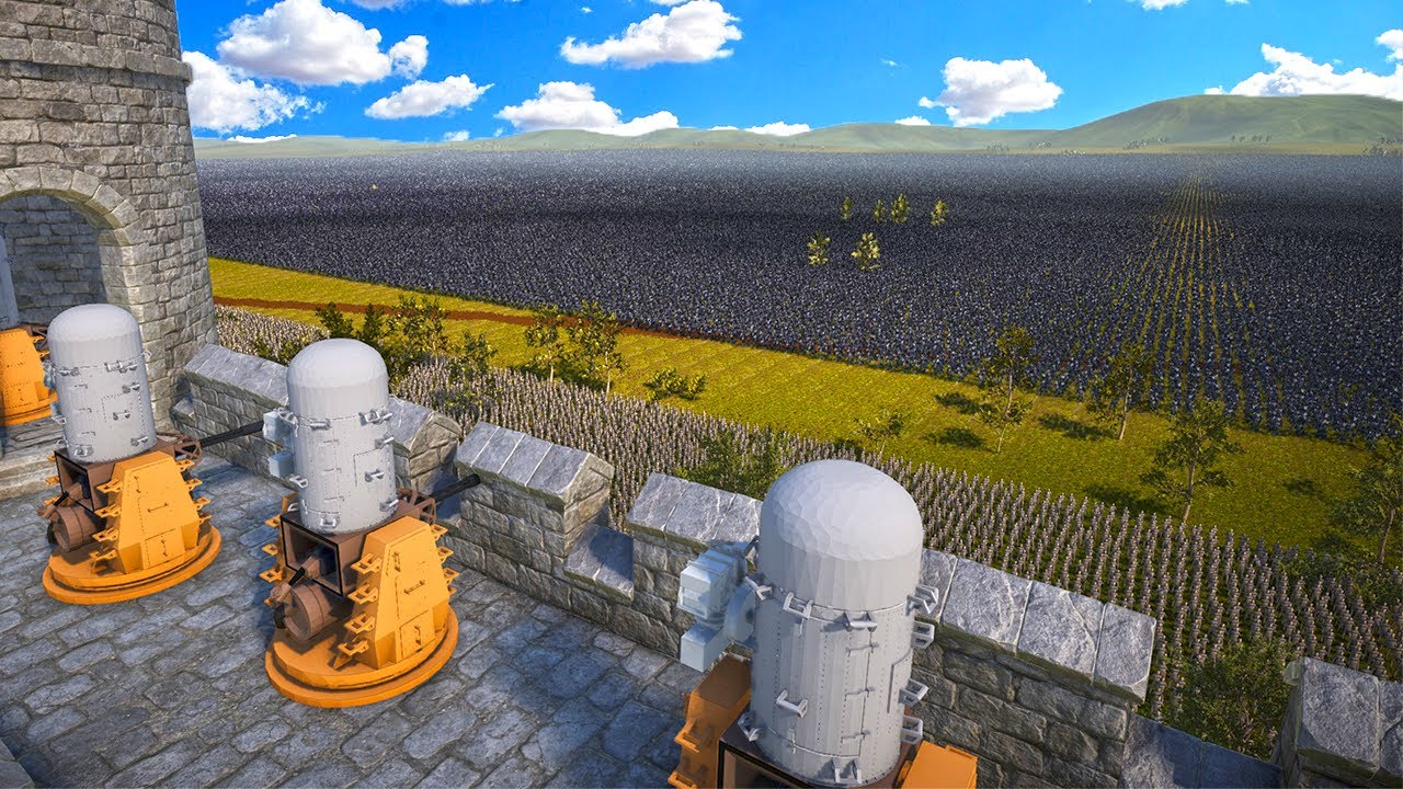 Star Wars vs. Undead Giants: Epic Clash in Ultimate Epic Battle Simulator 2!