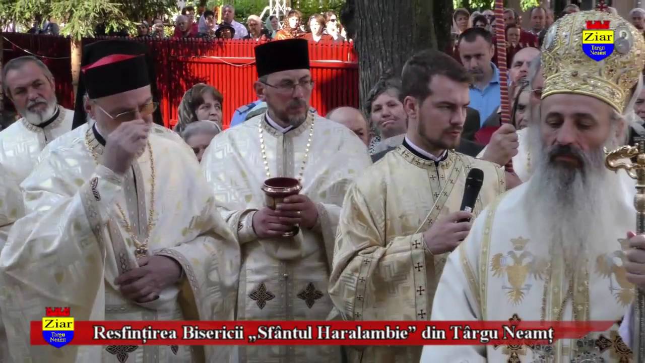 Resfințirea Bisericii „Sfântul Haralambie” din Târgu Neamț