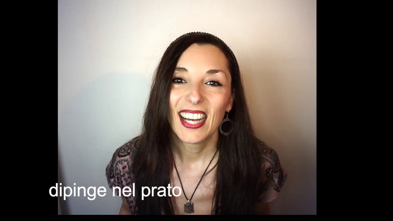 FAST READING #5 - GIA' IL SOLE DAL GANGE - ITALIAN DICTION FOR SINGERS