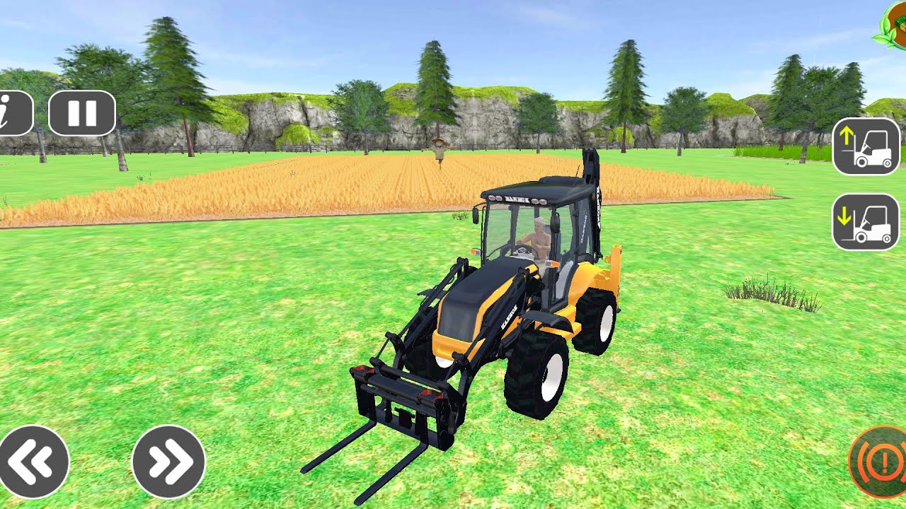Jcb driving malayalam // Village jcb excavator sim // Android gameplay malayalam