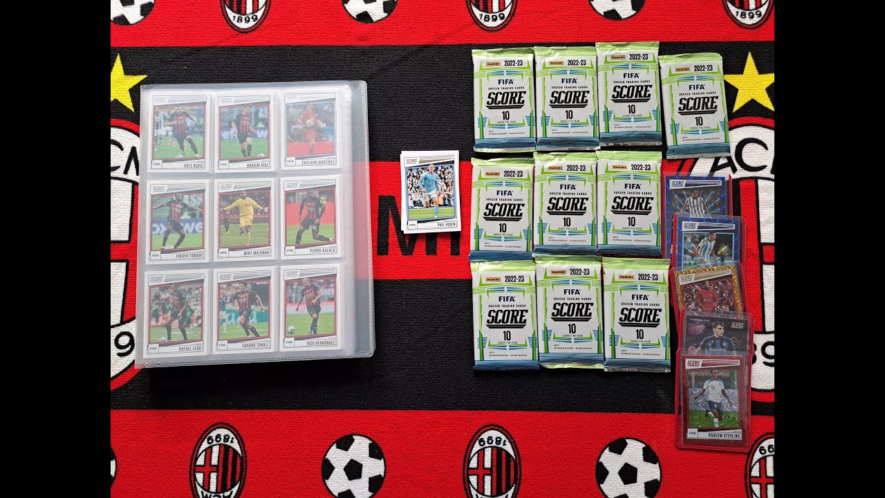 SZOK!!! TRAFIŁEM AUTOGRAF 1/10 - PANINI SCORE 2022/23 - OTWIERAM 10 SASZETEK I UZUPEŁNIAM ALBUM !!!