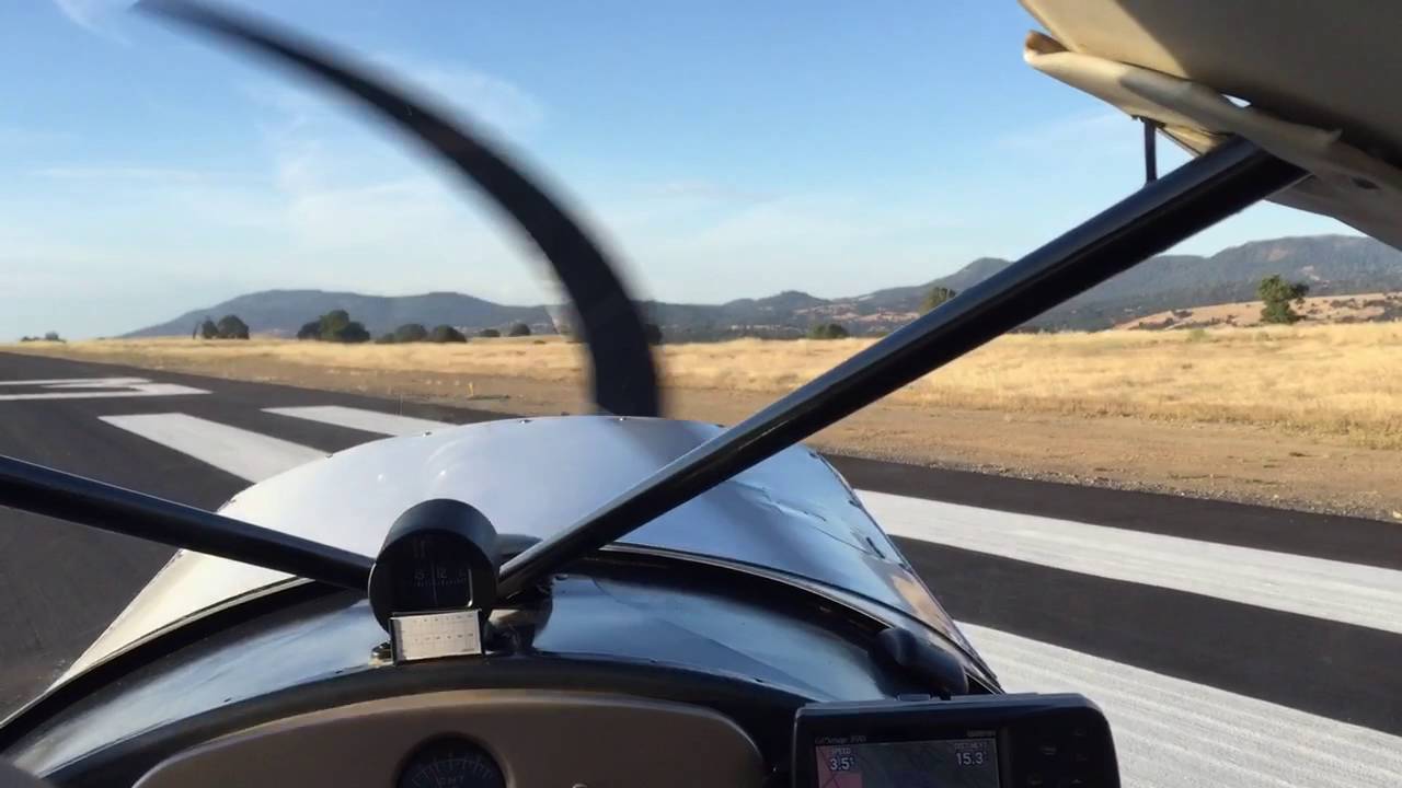 Piper super cruiser take off