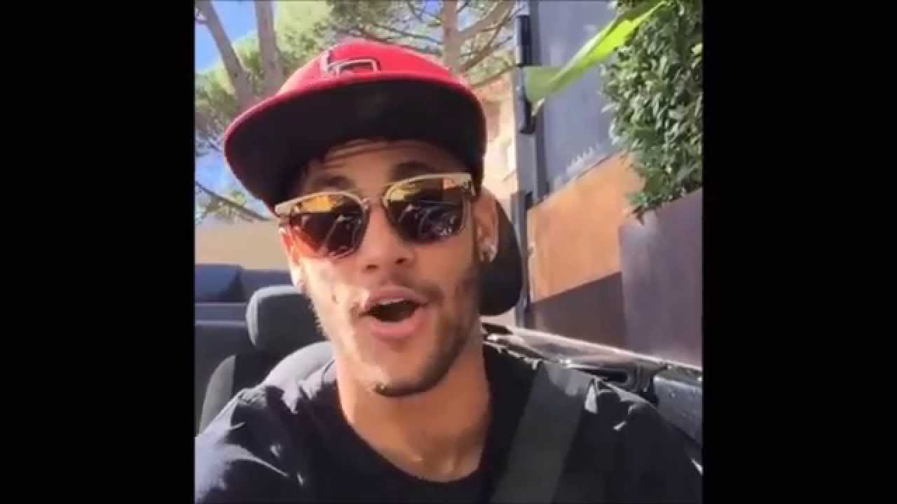 Neymar Singing Compilation