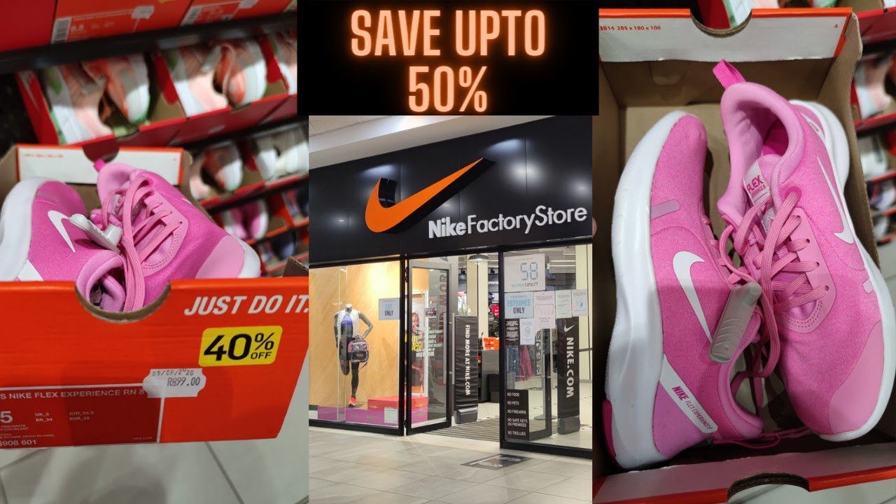 Inside the Nike factory store| Save upto 50% off Nike items