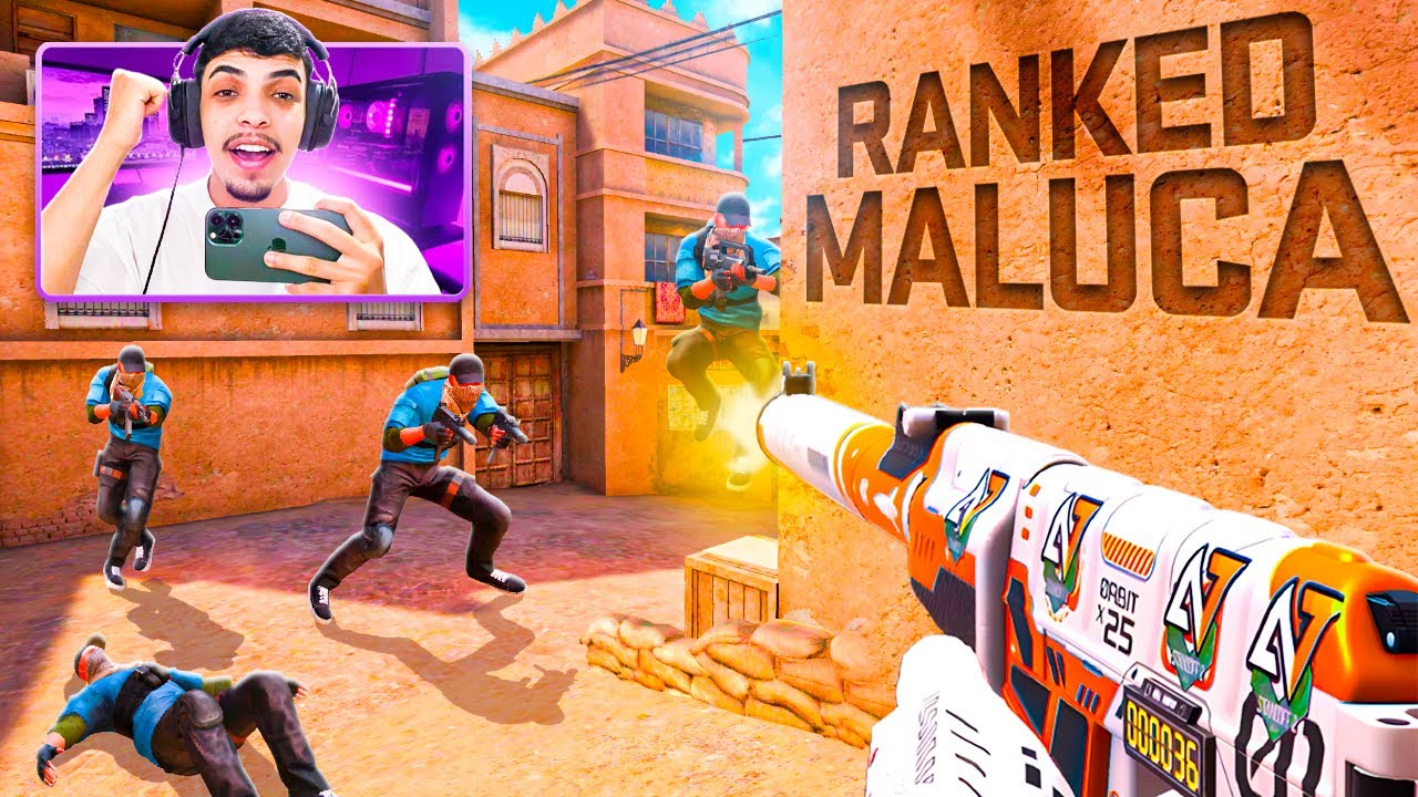 JOGUEI com a NOVA VAL “Orbit” e FOI UMA RANKED MALUCAA!!! - Standoff 2